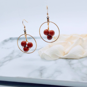 hoop earrings
