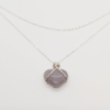 Agate Crystal Necklace Agate Crystal