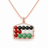 Rose Gold Palestinian Flag palestine jewelry
